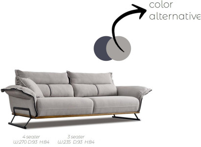 Sofa 3 Sitzer Sitz Modern Design Couchen Polster Einsitzer Relax Dreisitzer Neu