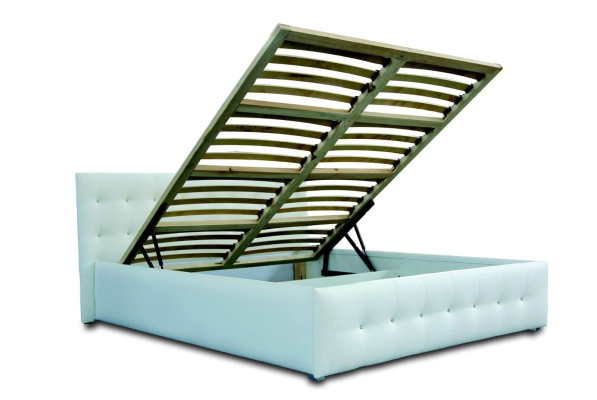 Bett Polster Design Luxus Doppel Betten Weiß 160x200cm Schlaf Zimmer Leder Hotel