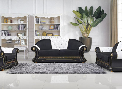 Couch Wohnlandschaft Garnitur Design Modern Sofa 6020 3+2 Sitzer Sofas