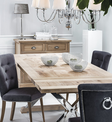 Chesterfield Designer Stuhl mit Klopfer Lehnstühle Esszimmer Polstersitzer