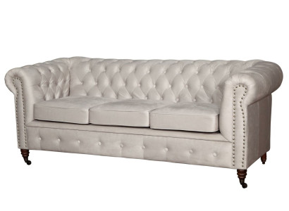  Design Chesterfield Sofagarnitur Sofa Couch Polster Set 3+2+1 Sitzer