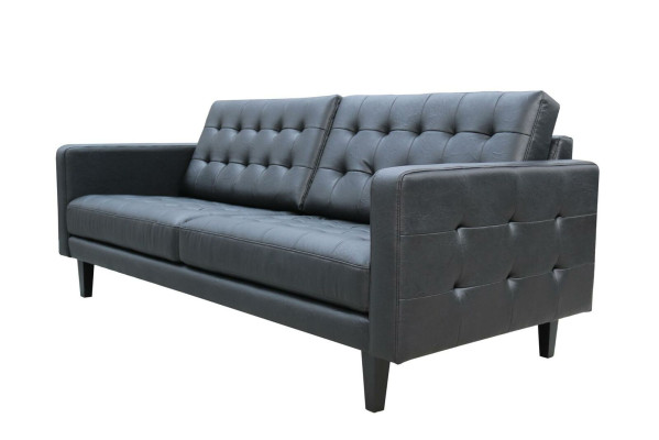 Sofa Couch Sofas Polster 3 Sitzer Leder Couchen Garnituren Sitz Design