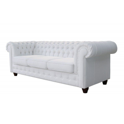 Design Klassiker Chesterfield Big XXL Couch Leder Textil Sofas Couchen 3 Sitzer