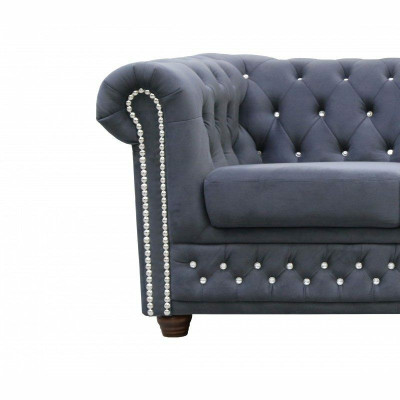 Chesterfield York Blink 3 Sitzer Couch Polster Sofas Couchen Neu Sofa Designer