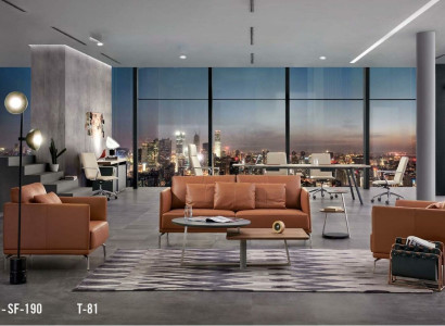 Büroeinrichtung Polster Sitz Möbel Sofa Garnitur 311 Sitz Gruppe Couchtisch