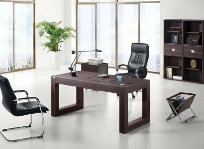 Design Luxus Möbel 2-tlg, Büro Set Schreibtisch und Aktenschrank Schränke