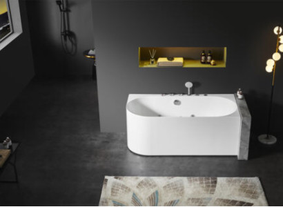 Acryl Whirlwanne Jacuzzi Indoor Whirlpool Badewanne Home Spa Weiß