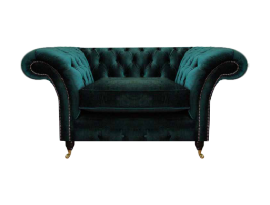 Grün Sessel Neu Wohnzimmer Möbel Polstersitz Chesterfield Polstermöbel
