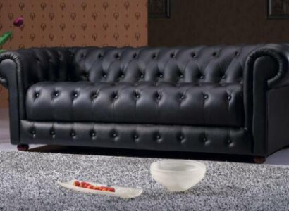 Chesterfield Sofa Couch Polster Designer 3 Sitzer Garnitur Sofas Neu