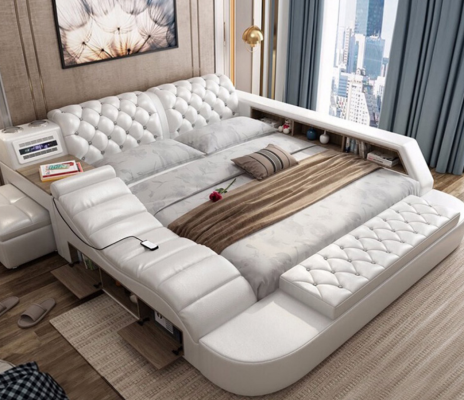Luxus Doppel Multifunktion Bett Polster Wasser Betten 180x200 Usb Radio Musik