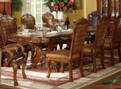 Design Esstisch Esszimmer 8 Stühlen Gruppe Stuhl Tische Holz Tisch