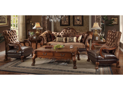 Komplett Set Sofagarnitur 3+1+1 Sitzer Designer Wohnlandschaft 3tlg Gruppe