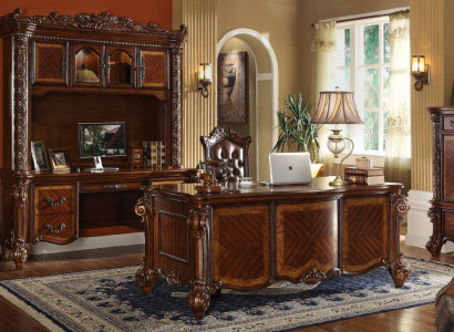 Büro Klassischer Schreibtisch Regal Computer Sekräter Tisch Tische Regale