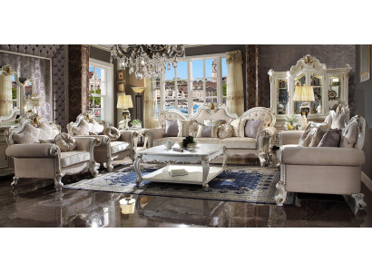 Textilsofa Sofagarnitur 3+2 Sitzer Set Garnitur Polstersofa Couch Designersofa Neu