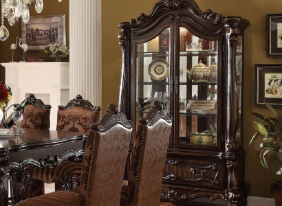 Vitrine Schrank Vitrinen Wohnzimmer Schränke Schau Design Rokoko Barock