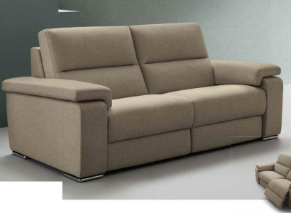 Sofa 3 Sitzer Sofas Sitz Couch Polster Sofa Modern Couchen Dreisitzer Textil Neu