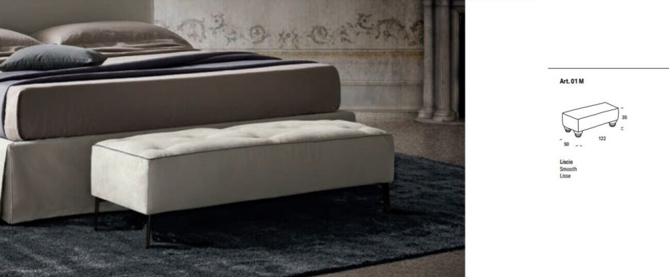 Sitzbank Sitzmöbel Textilbank Holzbank Möbel Polsterbank Fußhocker Bank Möbel