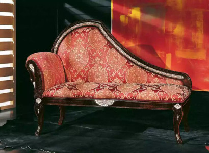 Wohnzimmer Chaiselounge Polster Stoff Textil Luxus Sitzmöbel Neu