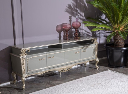 Sideboard Luxus Regal Holz Anrichte Schränke Wohnzimmer Lowboard Design