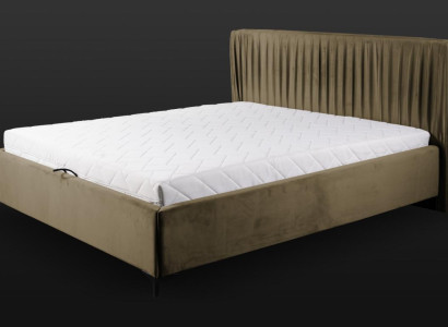 Bett mit Bettkasten Schlafzimmer Polster Elegante Hotel Zimmer Möbel Betten