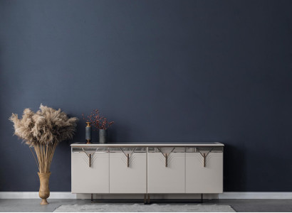 Sideboard Anrichte Holzschrank Kommode Schrank Holz Weiß Moderne