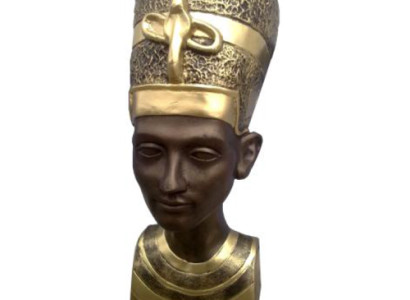 Ägyptische Figur Nofretete Büste Kunststoff Figuren Statuen Skulpturen Statue