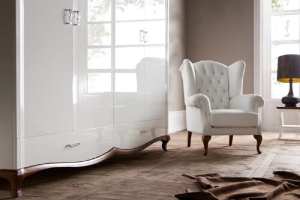 Ohrensessel Leder Einsitzer Chesterfield Couch Sofa Polster Möbel Neu