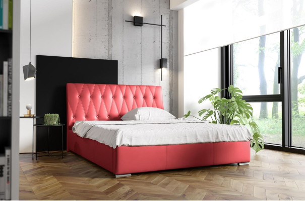 Doppelbett Bettrahmen Ehebett Bettgestell Bett Polsterbett Betten Polyester Neu