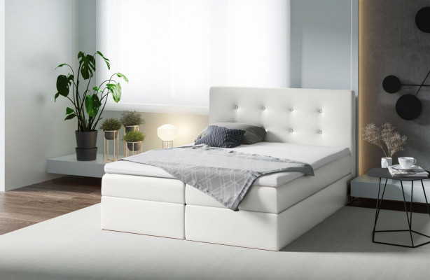 Boxspring Bett Doppel Hotel Möbel Betten Schlafzimmer Einrichtung big 200x200