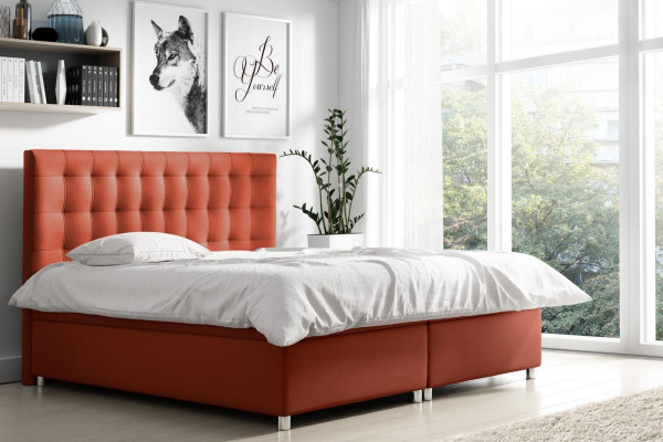 Bettkasten Polsterbett Boxspringbett Design Doppel Hotel Modern Bett 160x200 Neu
