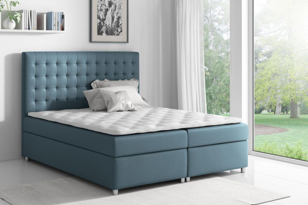 Boxspring Betten Doppel Hotel Möbel Bett Schlafzimmer Einrichtung big 200x200
