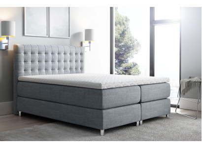 Boxspringbett Doppelbett Ehebett Bettgestell Bett Polsterbett Betten Polyester