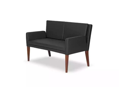 Sofa Zweisitzer Textilcouch Arbeitsplatz-Möbelsortiment Sitzmöbel