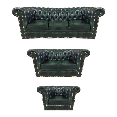 Sofagarnitur 3tlg Wohnzimmer 3+2+1 Modern Design Sessel Chesterfield