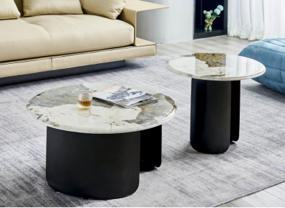 Couchtisch Luxus Marmor Wohnzimmer Design Kaffeetisch Möbel Neu