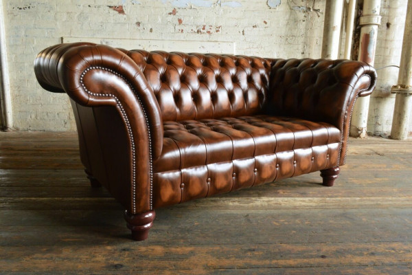 Sofa Design 2 Sitzer Sofa Garnitur Couch Ledersofa Couch Polster Büroeinrichtung