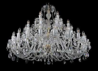 XXL Kronleuchter Kristall Kronleuchter Groß Lampe Abdeckung Leuchte Lampe Abdeckung