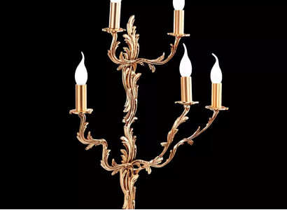Wandlampe Wand Leuchten Lampen Wohnzimmer Schlafzimmer Luxus gold