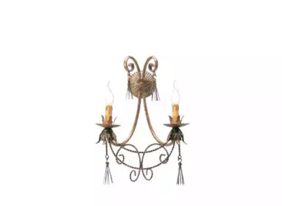 Wandleuchte Lüster Wandlampe Wandleuchten Wand Lampen Beige Luxus Neu