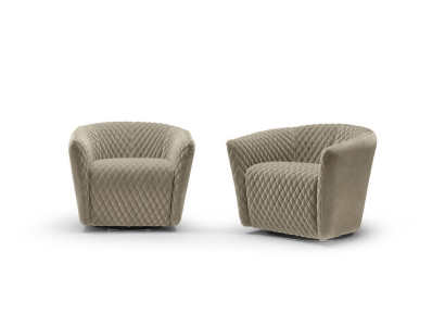 Sessel Sitz Sitzer Design Wohnzimmer Polster Holz Polster Moderne Luxus Grau Neu