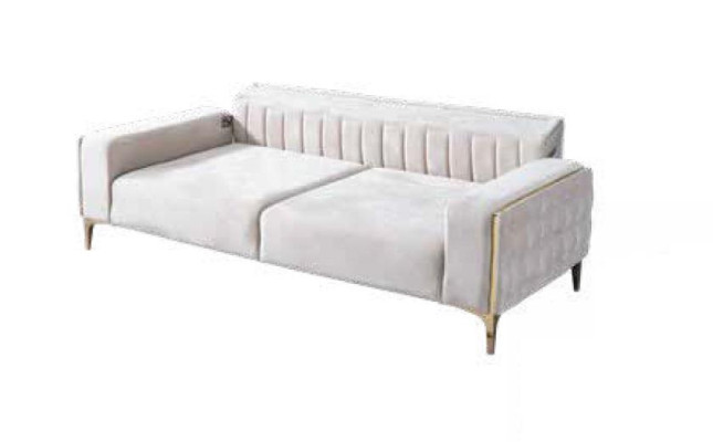 Sofagarnitur 3+2+1+ Hocker sitzer für den Wohnbereich Garnitur Sofabezug Stoff