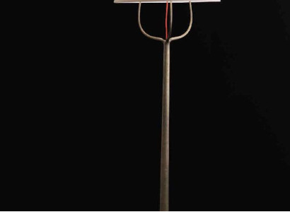 Stehleuchte braun Stehlampe Leseleuchte Bodenleuchte Standlampe neu Stil Modern