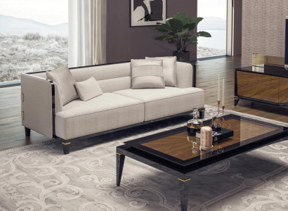 Wohnzimmer Modern Weiß Sofa Dreisitzer Couch Designer Polstermöbel