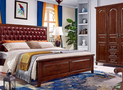 Design klassisch Betten Möbel Bett 2 Nachttische 3tlg.Schlafzimmer Set