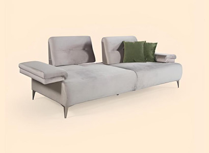  Hellbeiges Sofa Designer 3-Sitzer Wohnzimmer Edle Couchen Moderne Sofas