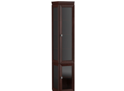 System Büro Möbel Vitrine Aktenschrank Klassischer Holz Deko Schrank Regal