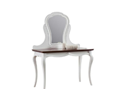  Echtholz Tisch Klassische Konsole Spiegel Kommode Schminktisch Schlafzimmer Neu 