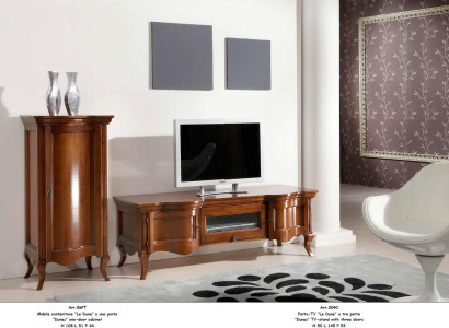 tv Scrhank Anrichte Braun rtv sideboard Kommode Schrank Regal Luxus Schränke Neu
