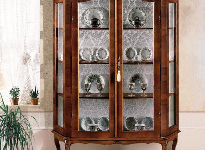 Wohnzimmer Anrichte Glas Schrank Vitrine Esszimmer Anrichte Holz Schränke Möbel