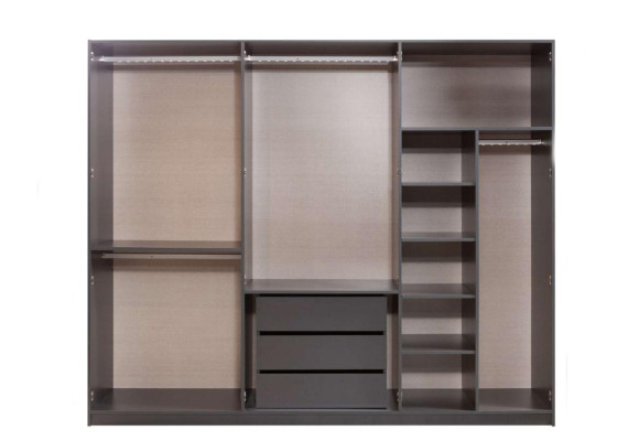 Luxuriöses Schlafzimmer Set Designer Möbel Luxus Bett Holz Kleiderschrank